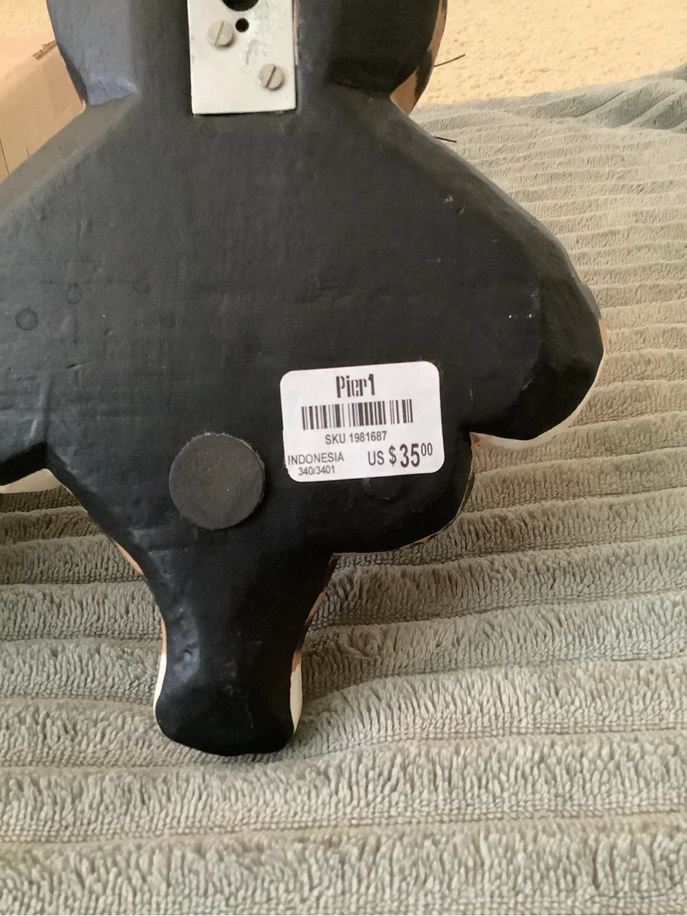 Pier 1 Cat Wall Hooks in Black, Brown, Tan, Gray